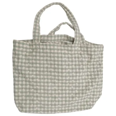 Tygpåse (Grön, Vit) från Sézane Bomull, Polyester
