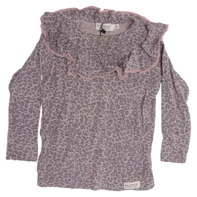 Long sleeve T-shirt (Pink, Gray) from MarMar Copenhagen Elastane, Viscose