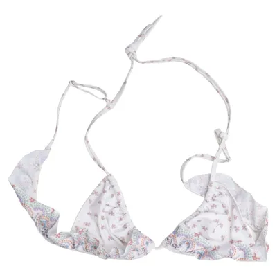 Bikiniöverdel (Vit, Flerfärgad)