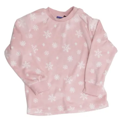 Pull de Noël (Rose, Blanc) de Lupilu Élasthane, Polyester recyclé