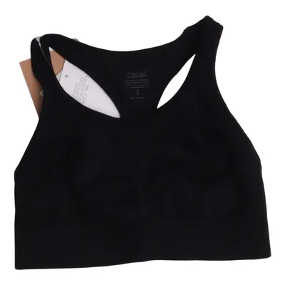 Brassière (Noir) de Casall Élasthane, Polyamide, Polyester recyclé