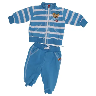 Set (Blue, White) from Bamse by Lindex Cotton, Polyester