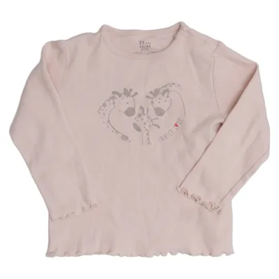 Langærmet t-shirt (Beige) fra ZY Baby