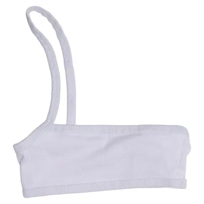 Bikiniöverdel (Ribbed Side Strap Banded Bikini Top) från NA-KD Elastan, Polyester