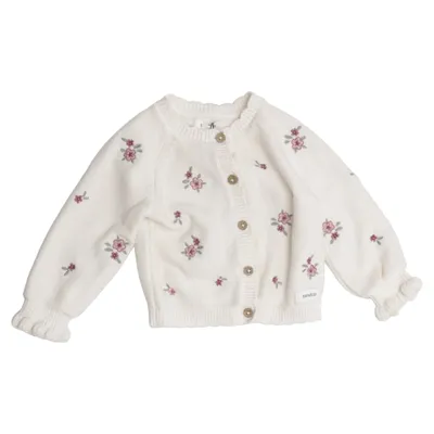 Kofta (Vit, Flerfärgad) från Newbie by KappAhl Bomull