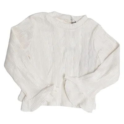 Topp (Vit) från H&M Bomull, Elastan