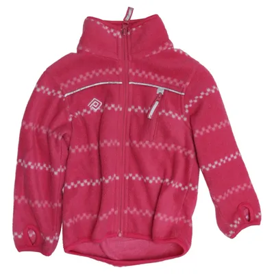 Fleece jacket (Pink, White) from On the Peak Polyester