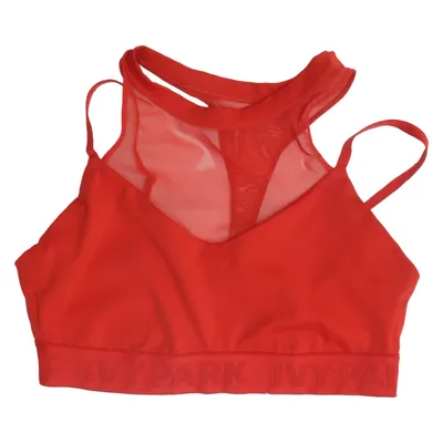 Sport-BH (Röd) från Adidas x Ivy Park Elastan, Återvunnen polyester