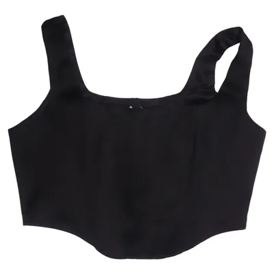 Bustier (Zwart) van Must Have Katoen, Viscose