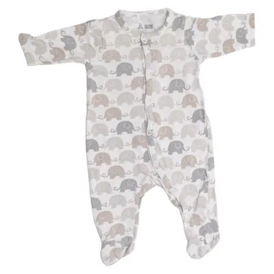 Sparkdräkt (Grå, Vit, Beige) från Åhléns Elastan, Ekologisk bomull