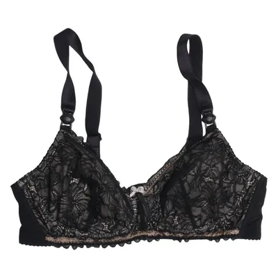 Bra (Black, Beige) from Cache Coeur Cotton, Elastane, Polyamide
