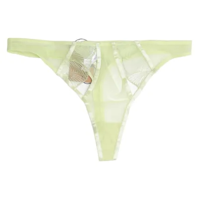 Strings (Vert) de Wolf & Whistle Coton, Élasthane, Polyamide, Polyester