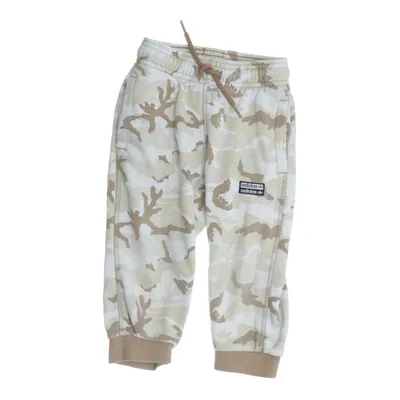 Joggingbroek (Beige) van Adidas Katoen, Elastaan, Gerecycled polyester