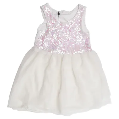 Jurk (Wit, Roze, Meerkleurig) van H&M Elastaan, Polyester, Viscose