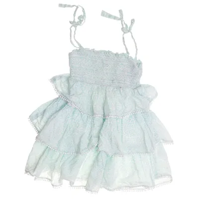 Jurk (Blauw) van Mini Malina Katoen