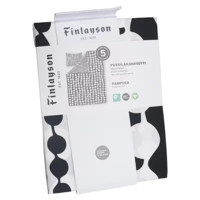 Bed set (Pampula) from Finlayson Organic cotton
