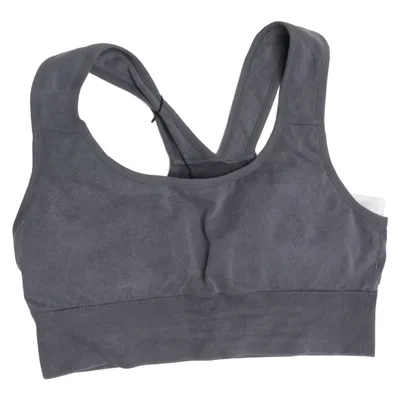 Sport-bh (Grijs) van New Apparel Elastaan, Polyamide, Gerecycled polyester