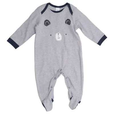 Sparkdräkt (Grå, Blå) från Baby Club Bomull