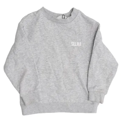 Sweatshirt (Gris) de H&M Coton, Polyester, Viscose
