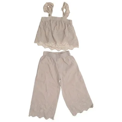 Set (Beige) från Zara Bomull, Linne