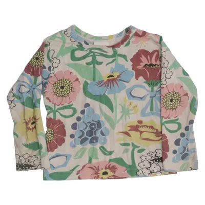 Långärmad t-shirt (Beige, Flerfärgad) från Kuling Bomull, Elastan