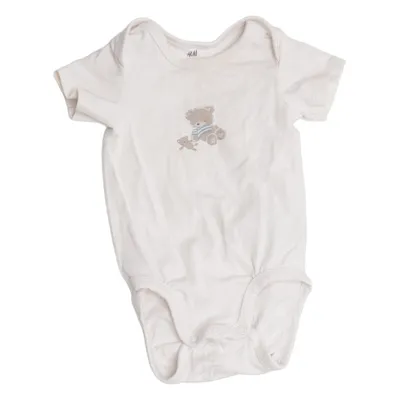Body (Hvid) fra H&M Bomuld, Elastan