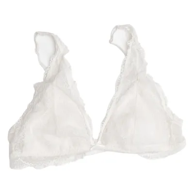 Bralette (Vit) från H&M Elastan, Polyamid, Polyester