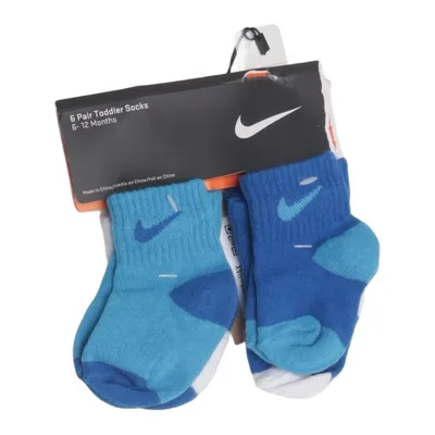 Socks (Blue, White) from Nike Cotton, Elastane, Polyester