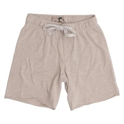 Mjukisshorts (Beige) från Dilling Elastan, Ekologisk bomull
