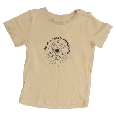 T-shirt (Beige) van Makia Organisch katoen