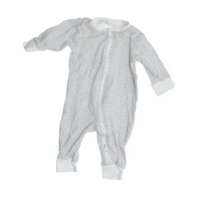 Sparkdräkt (Grå, Vit) från Baby by Lindex