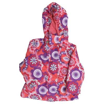 Regnjacka (Röd, Lila, Flerfärgad) från Name It Mini Bomull, Polyester