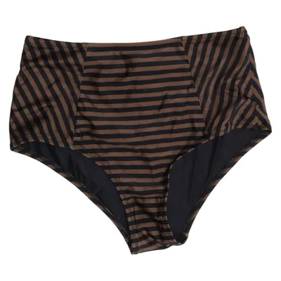 Bikini bottom (Black, Brown) from Scampi Elastane