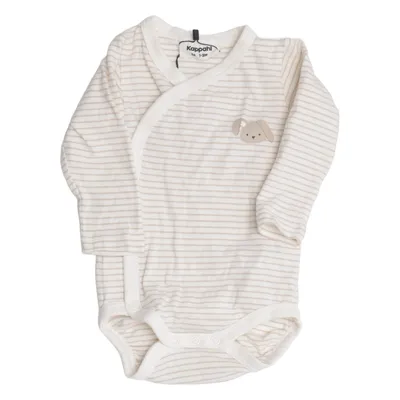 Body (Vit, Beige) från KappAhl Bomull, Elastan