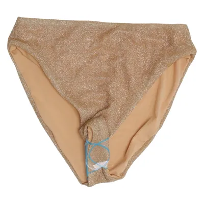 Bikiniunderdel (Guldfärgad) från ASOS Design Elastan, Metallfiber, Polyamid, Polyester