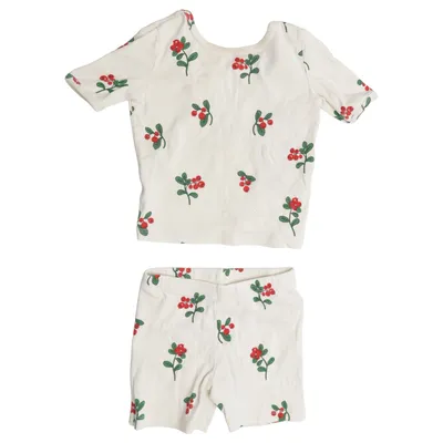 Set (Weiß, Rot, Grün) von Mini Rodini Baumwolle