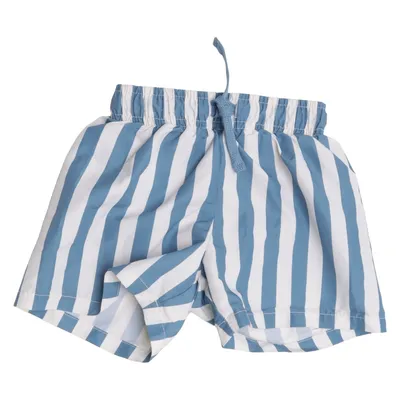 Badeshorts (Blau, Weiß) von H&M Polyester