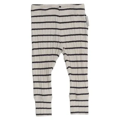 Leggings (Wit, Zwart) van Minories Katoen, Elastaan