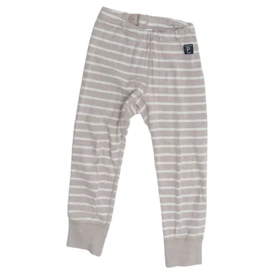 Leggings (Beige, Vit) från Polarn O. Pyret Ekologisk bomull