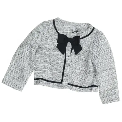 Blazer (Wit, Zwart) van Livly Polyester, Acryl, Katoen