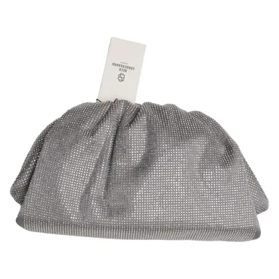 Abendtasche (Silber) von Becksöndergaard Acryl, Elasthan, Polyester