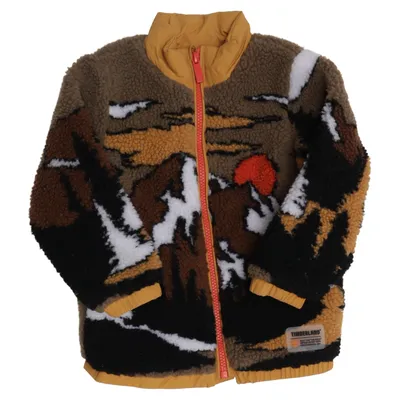Veste polaire (Marron, Noir, Multicolore) de Timberland Coton, Polyester