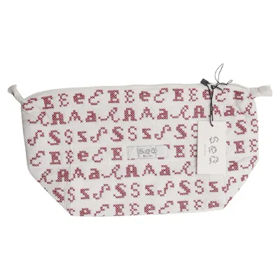Toilet bag (White, Red) from Sea New York