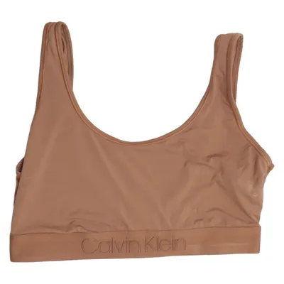 Sport-BH (Brun) från Calvin Klein Elastan, Nylon