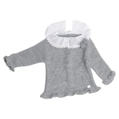 Kofta (Grå) från Juliana Akryl