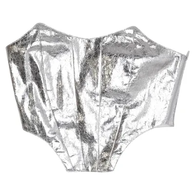 Bustier (Silver) from Jaded Rose Polyester