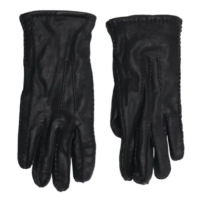 Läderhandskar (Svart) från Bläck