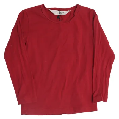 Langærmet t-shirt (Rød) fra Kids by NA-KD Bomuld, Elastan