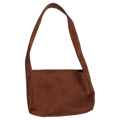 Shoulder-bag (Brown) from Boohoo Cotton, Polyester