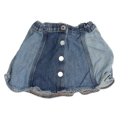 Jupe en jean (Bleu) de H&M Coton, Lyocell